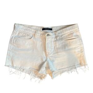 J Brand white denim shorts SZ 29